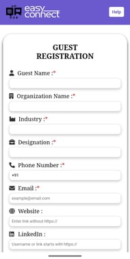EasyConnect platform overview – upgrade your business event networking experience with upQRade QR technology